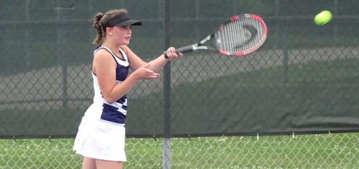 Jo Menegay Louisville Leopards Girls Tennis 2017