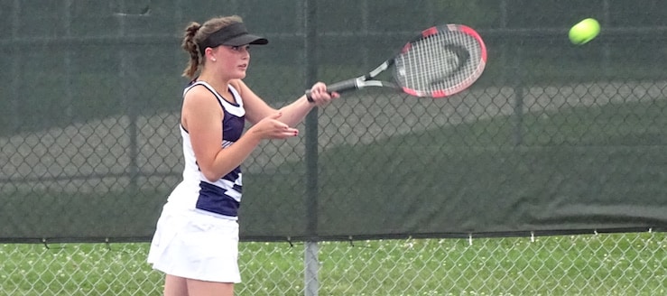 Jo Menegay Louisville Leopards Girls Tennis 2017