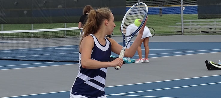 Kat Brown Louisville Leopards Girls Tennis 2017