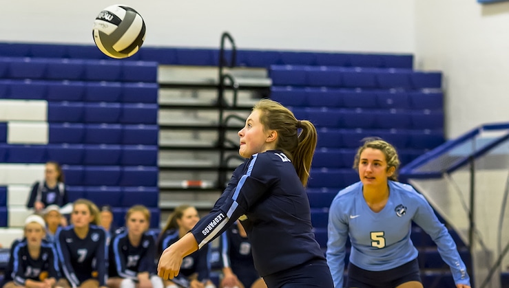 Katelyn Baskerville Louisville Leopards Volleyball 2017