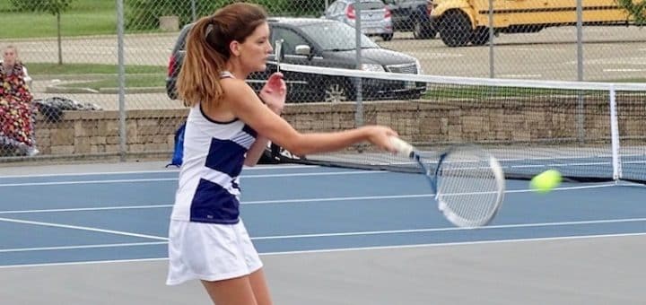 Kennedy Keister Louisville Leopards Tennis 2017