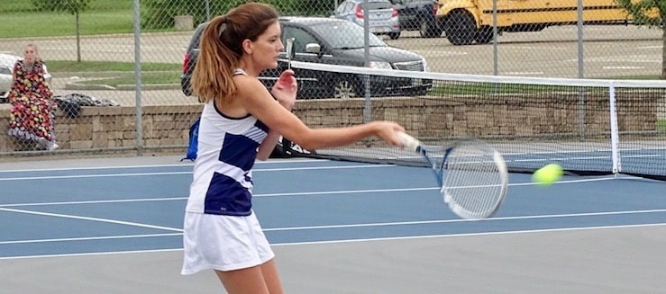 Kennedy Keister Louisville Leopards Tennis 2017