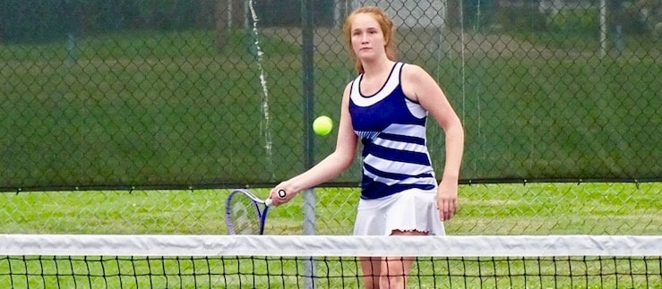 Kylie Bowen Louisville Leopards Girls Tennis 2017