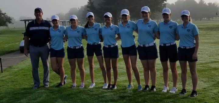 Louisville Leopards Girls Golf at Tri-County Postseason Tournament 2017