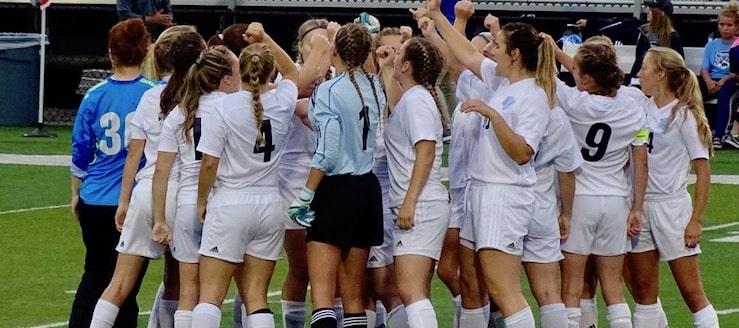 Louisville Leopards Girls Soccer Team 2017