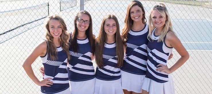 Louisville Leopards Girls Tennis Seniors 2017