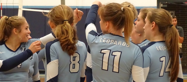 Louisville Leopards Varsity Volleyball Vs. Canton South Wildcats