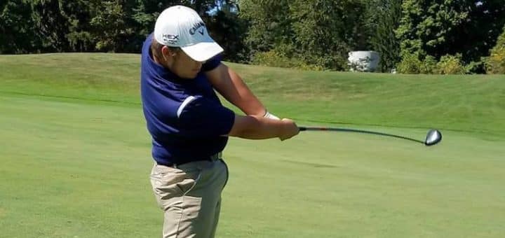 Sam Casto Louisville Leopards Boys Golf at Stark County Championship Tournament