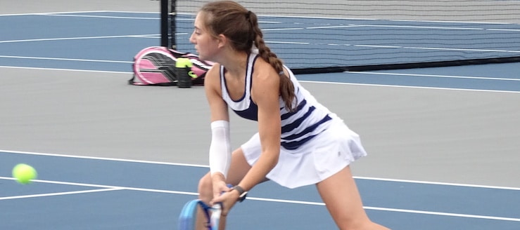Tori Esposito Louisville Leopards Girls Tennis 2017 Vs. Aquinas