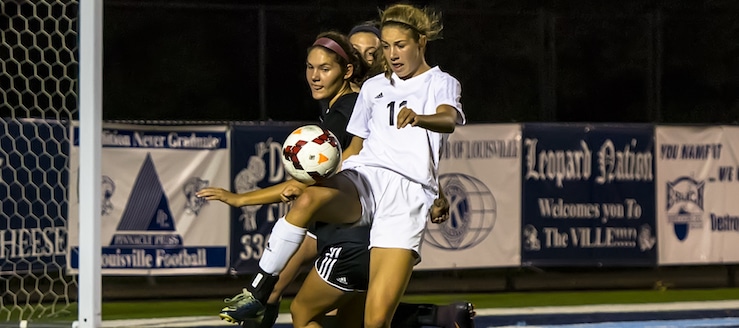 Kayla Gibson Louisville Leopards Girls Soccer Vs. Canfield Cardinals 2017