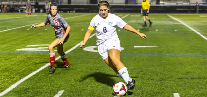 Lindsey Bradley Louisville Leopards Girls Soccer Vs. Canton South Wildcats 2017