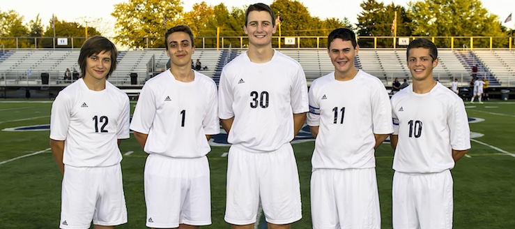 Louisville Leopards Boys Soccer Seniors 2017