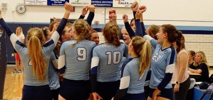 Louisville Leopards Volleyball 2017 Vs. West Branch Warriors