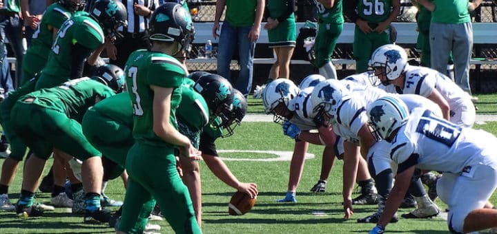 West Branch Warriors at Louisville Leopards JV Football 2017