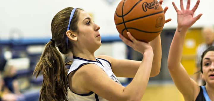 Rachel Israel Louisville Leopards Girls Basketball 2016-17 Vs. Alliance Aviators
