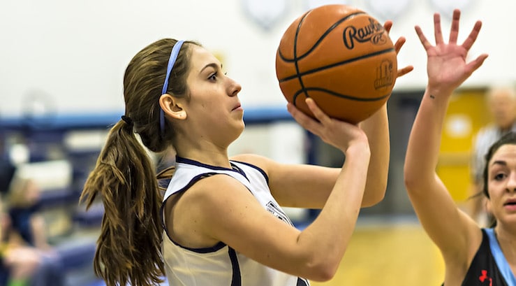 Rachel Israel Louisville Leopards Girls Basketball 2016-17 Vs. Alliance Aviators