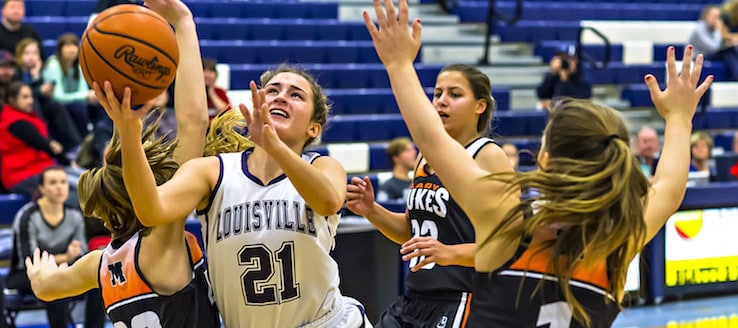 Ellie Jackson Louisville Leopards Vs. Marlington Dukes 2016-2017