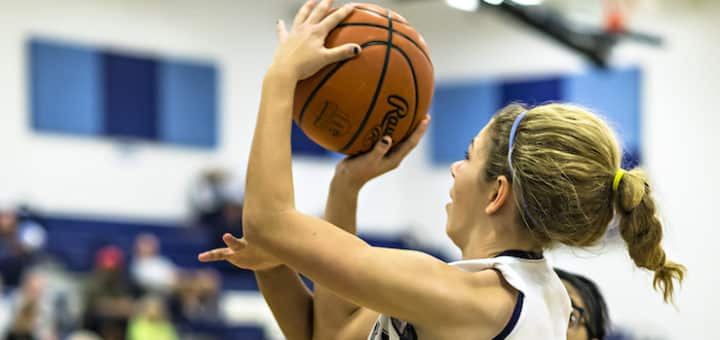 Kayla Gibson Louisville Leopards Vs. Alliance Aviators Girls Basketball 2016-2017