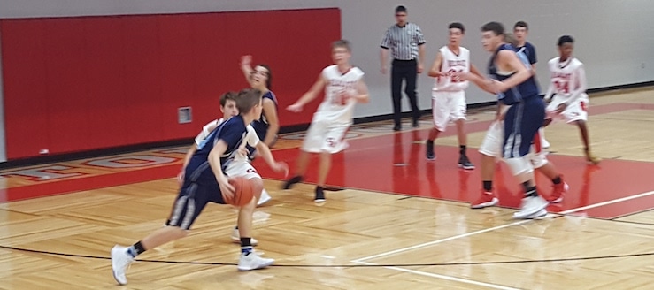 Louisville Leopards at Canton South Wildcats Boys Freshman Basketball 2017