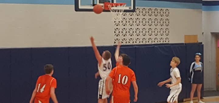 Marlington Dukes at Louisville Leopards Boys Freshman Basketball 2017