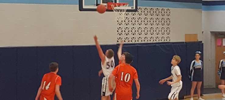 Marlington Dukes at Louisville Leopards Boys Freshman Basketball 2017