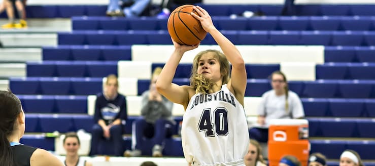 Morgan Cole Louisville Leopards Vs. Alliance Aviators Girls Basketball 2016-2017