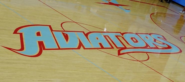 Alliance Aviators Center Court Logo