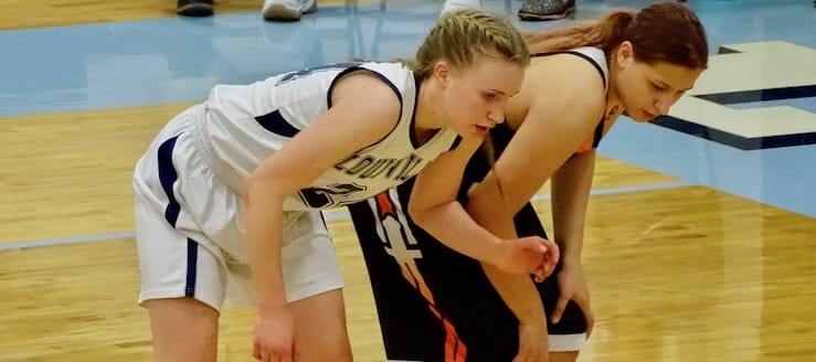 Erin Hahn Louisville Leopards Vs. Marlington Dukes Girls Basketball 2018