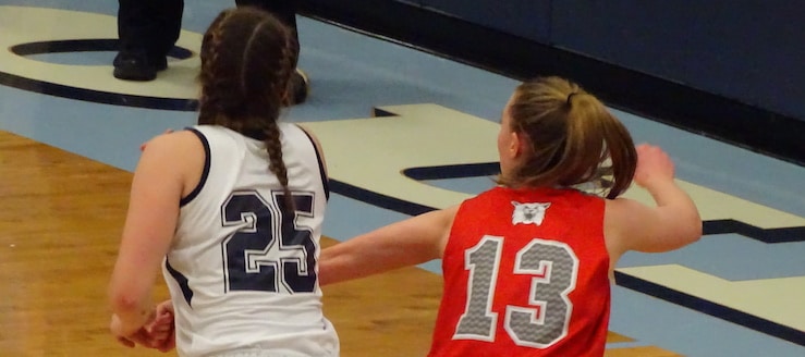 Hanna Lautzenheiser Louisville Leopards Vs. Canton South Wildcats Girls Basketball 2018