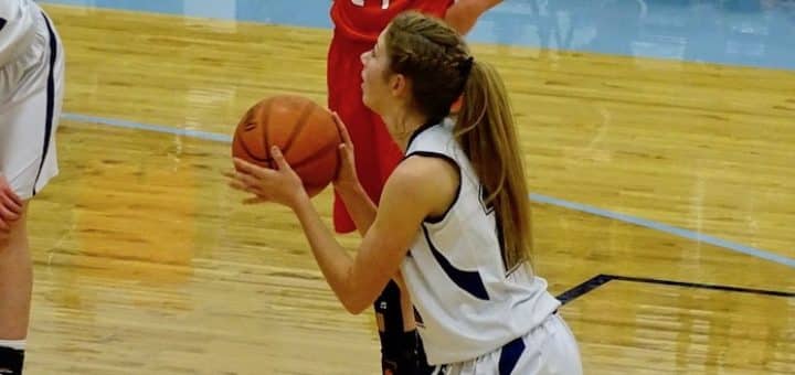 Kayla Gibson Louisville Leopards Vs. Minerva Lions Girls Basketball 2018