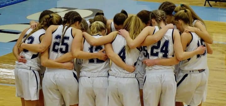 Louisville Leopards Girls Basketball Team 2017-2018