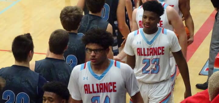 Louisville Leopards at Alliance Aviators Boys Basketball 2018