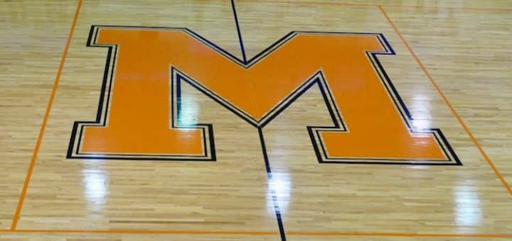 Marlington Dukes Gym Center Court Logo