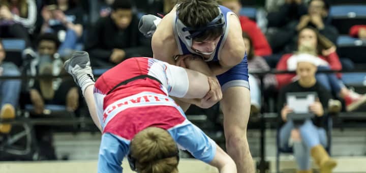 Ryan Jakubiak Louisville Leopards Vs. Alliance Aviators Wrestling Tournament 2018