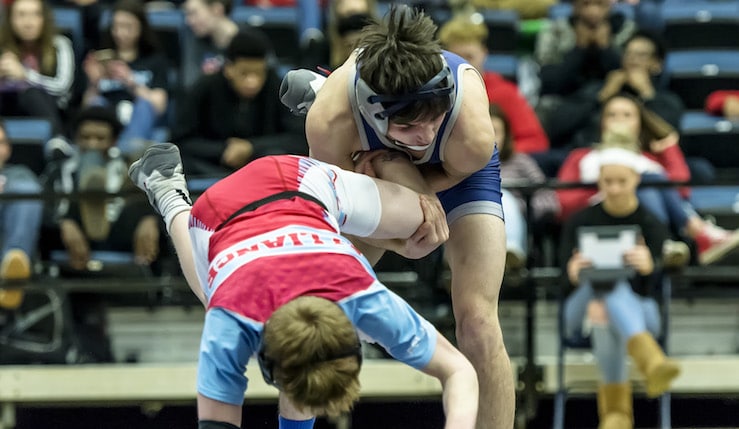 Ryan Jakubiak Louisville Leopards Vs. Alliance Aviators Wrestling Tournament 2018