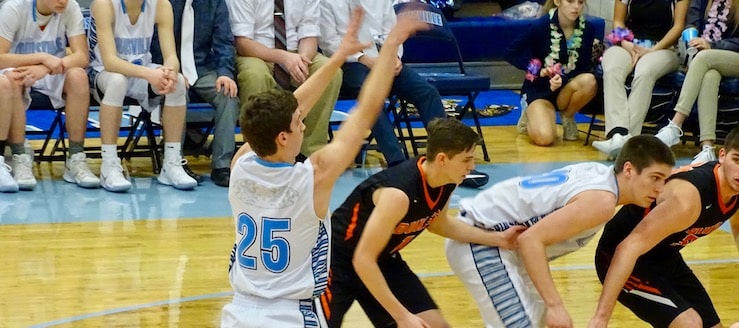 Cam King Louisville Leopards Vs. Marlington Dukes Boys Basketball 2018