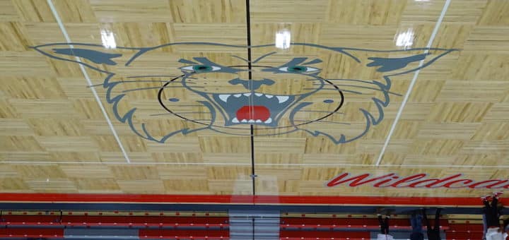 Canton South Wildcats New Gym Floor