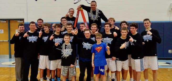 Louisville Leopards Boys Basketball Outright NBC Champions 2018