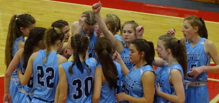 Louisville Leopards Girls Basketball Team 2018