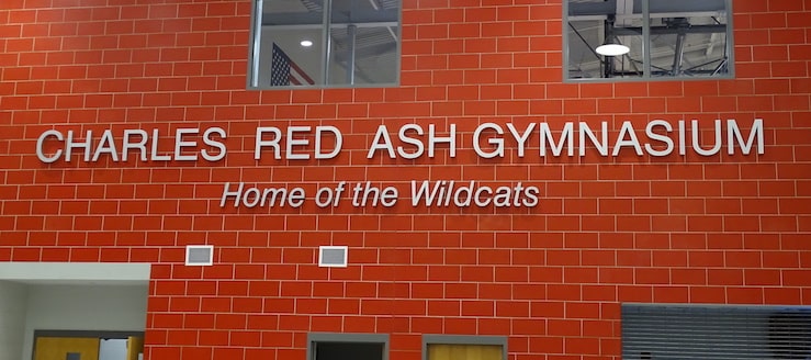 The New Charles Red Ash Gymnasium