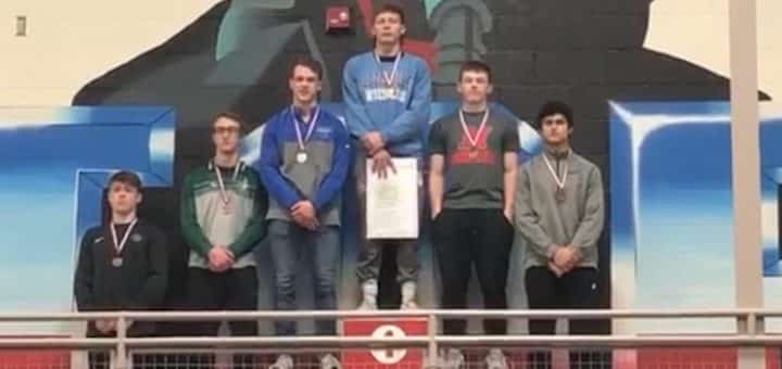 Jax Leonard District Champion 2018 - Louisville Leopards Wrestling