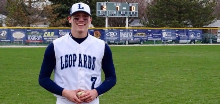 Jordan Shearer Perfect Game Louisville Leopards Baseball 2018