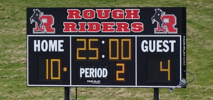 Stanton Field Scoreboard - Kent Roosevelt Rough Riders Lacrosse