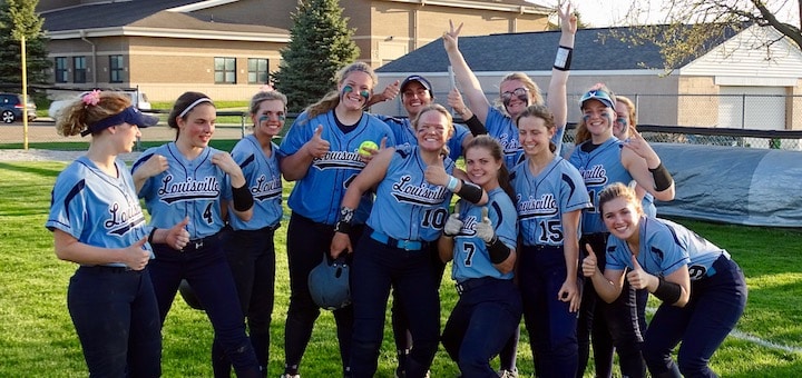 Sarah Cantley No-Hitter with Louisville Leopards Softball Team 2018
