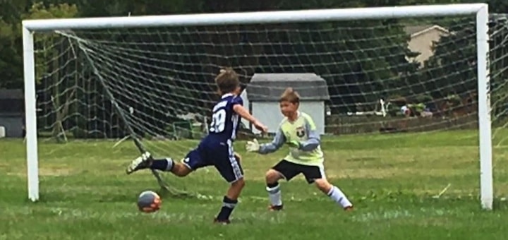 Beck Anderson Louisville Leopards 10U Boys Soccer 2018 Vs. Green
