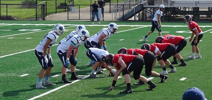 Canfield Cardinals at Louisville Leopards JV Football 2018