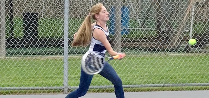 Kerstin St. Clair Louisville Leopards Girls Tennis 2017
