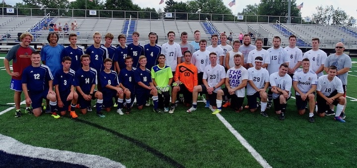 Louisville Leopards Boys Soccer Alumni Game 2018
