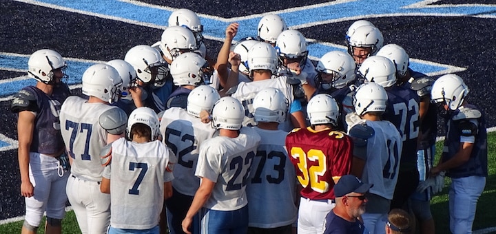 Louisville Leopards Football Intersquad Scrimmage 2018