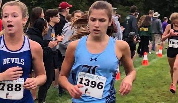 Caitlyn Gatta Louisville Leopards Cross Country at Strongsville Invitational